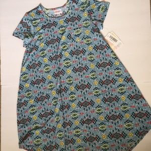 Lularoe Kids Scarlett Dress NWT 12
